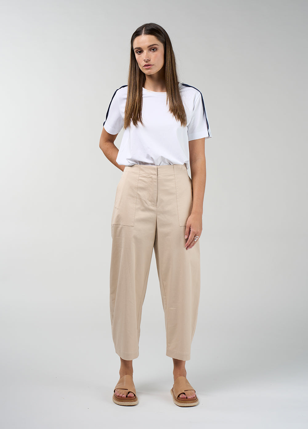 Madly Sweetly Edge Pant Stone