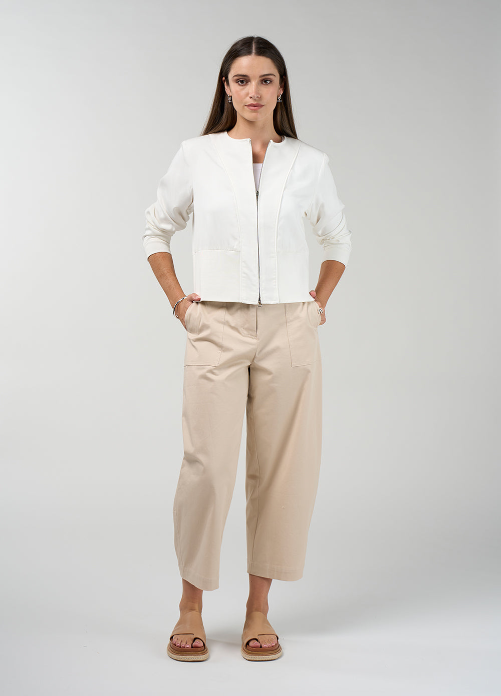Madly Sweetly Edge Pant Stone