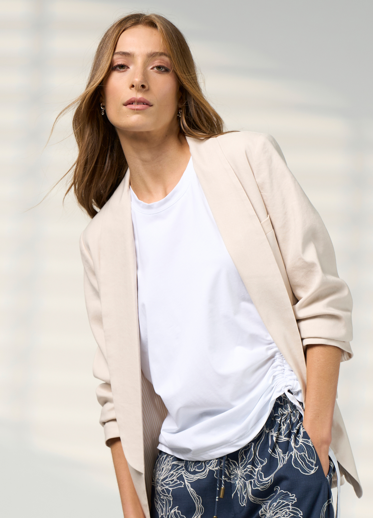 Madly Sweetly Trailblazer Jacket Stone