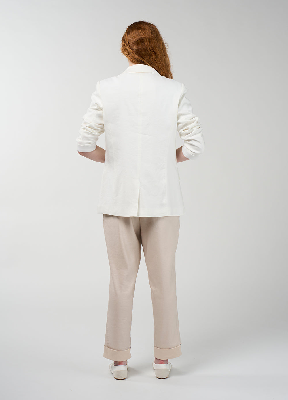 Madly Sweetly Trailblazer Jacket Silk White