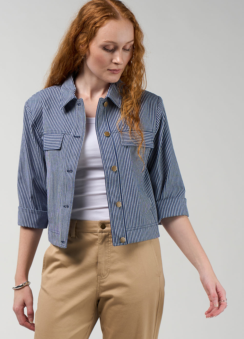 Madly Sweetly Signal Jacket- Navy