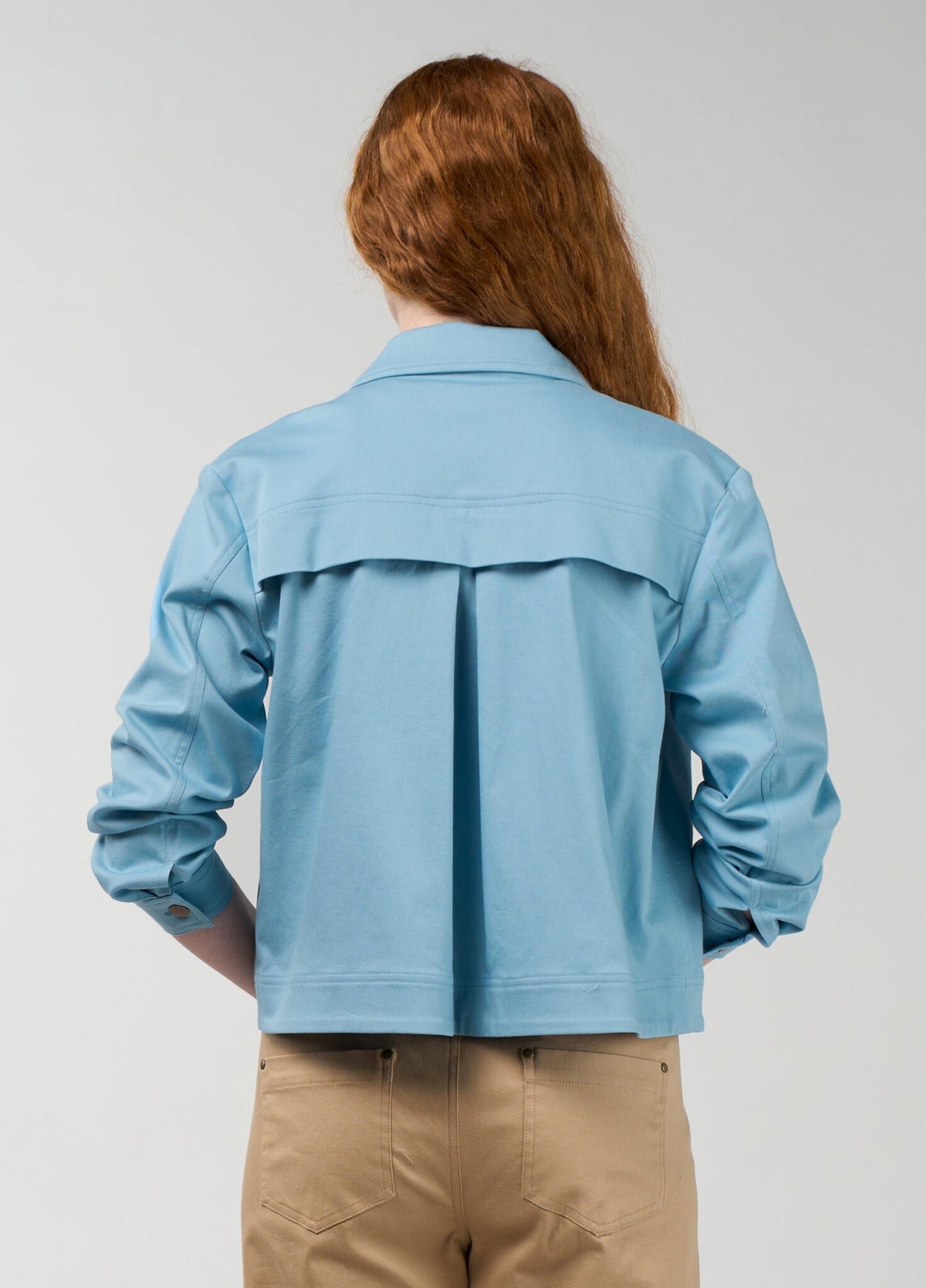 Madly Sweetly Essence Jacket- Powder Blue