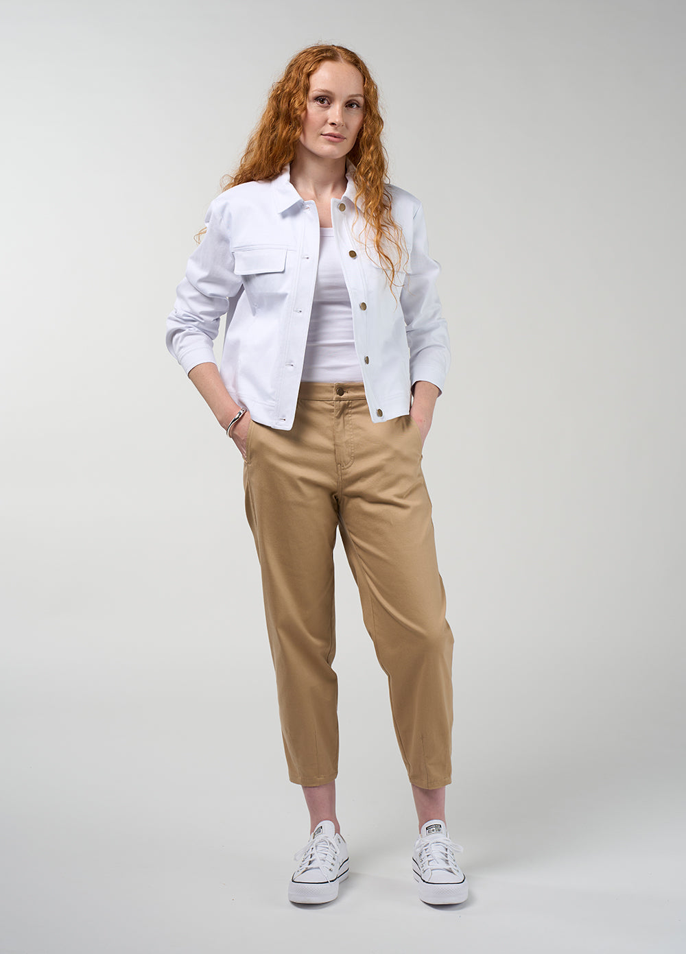 Madly Sweetly Essence Jacket- White