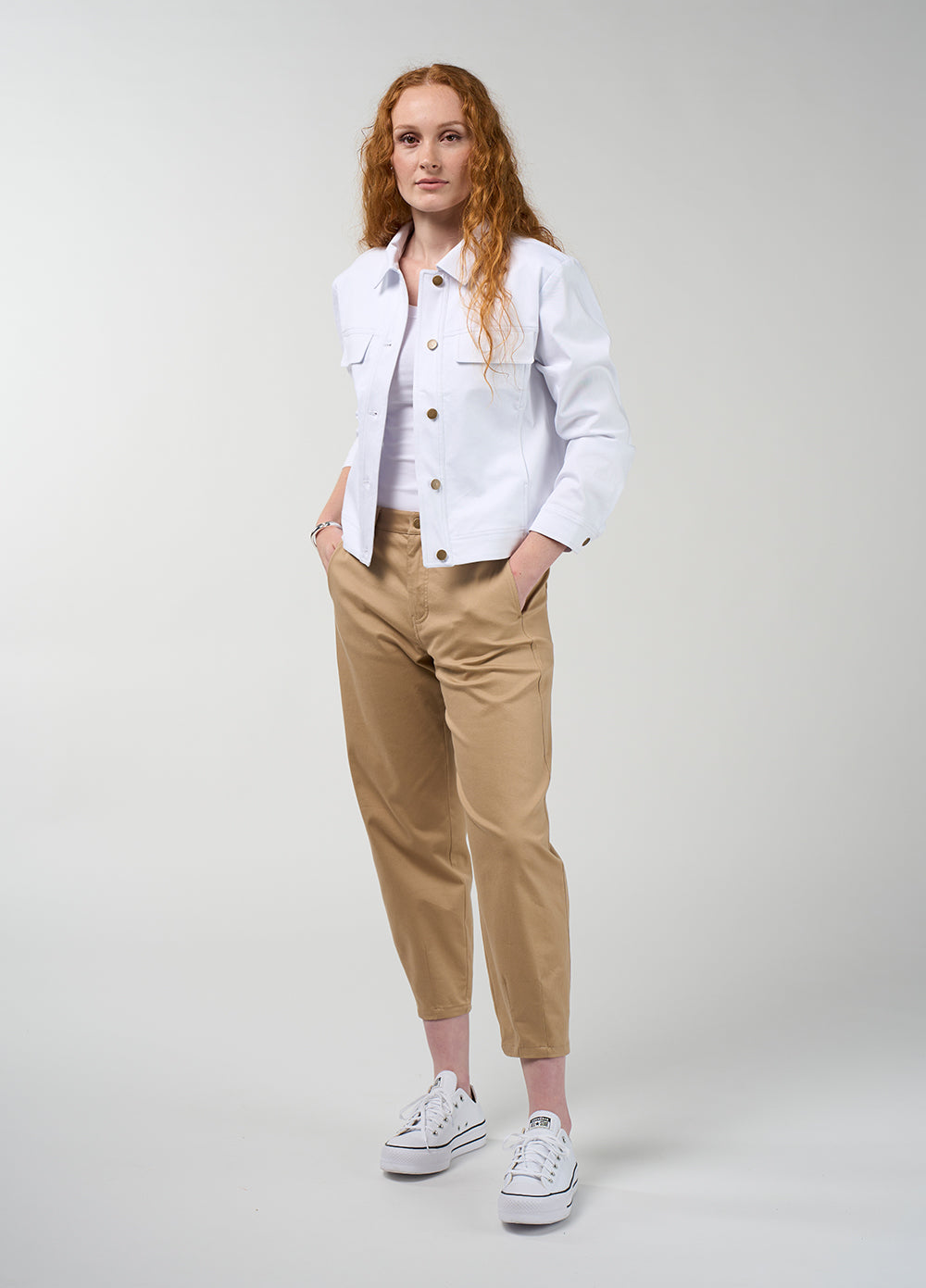 Madly Sweetly Essence Jacket- White
