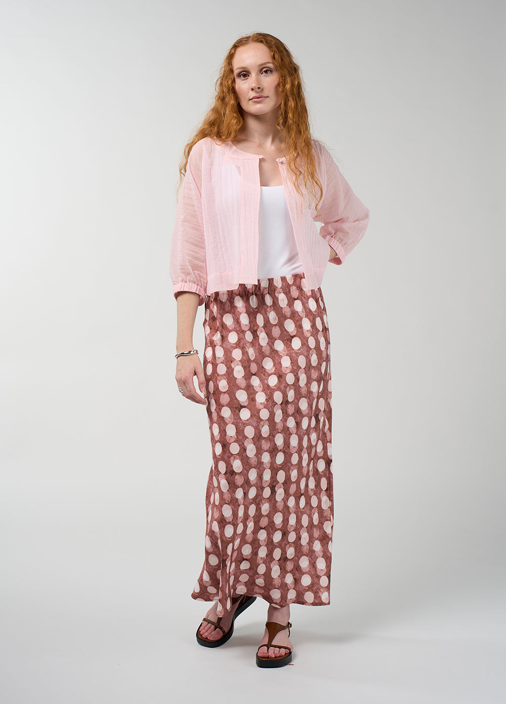 Madly Sweetly Frame Jacket Blush