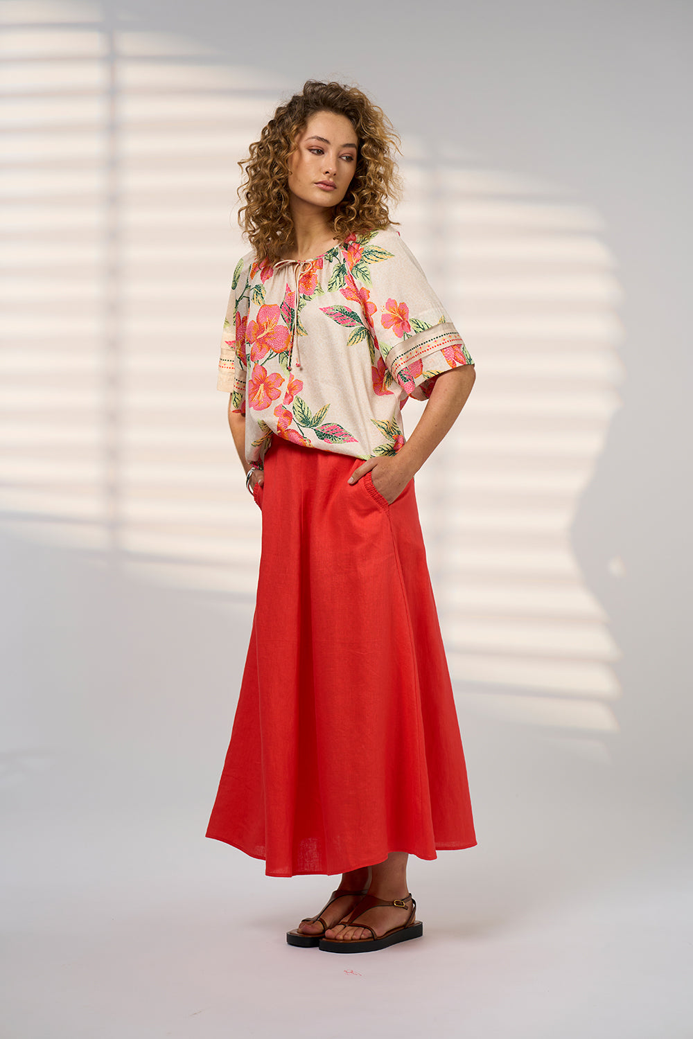 Madly Sweetly Mosaica Top Sand