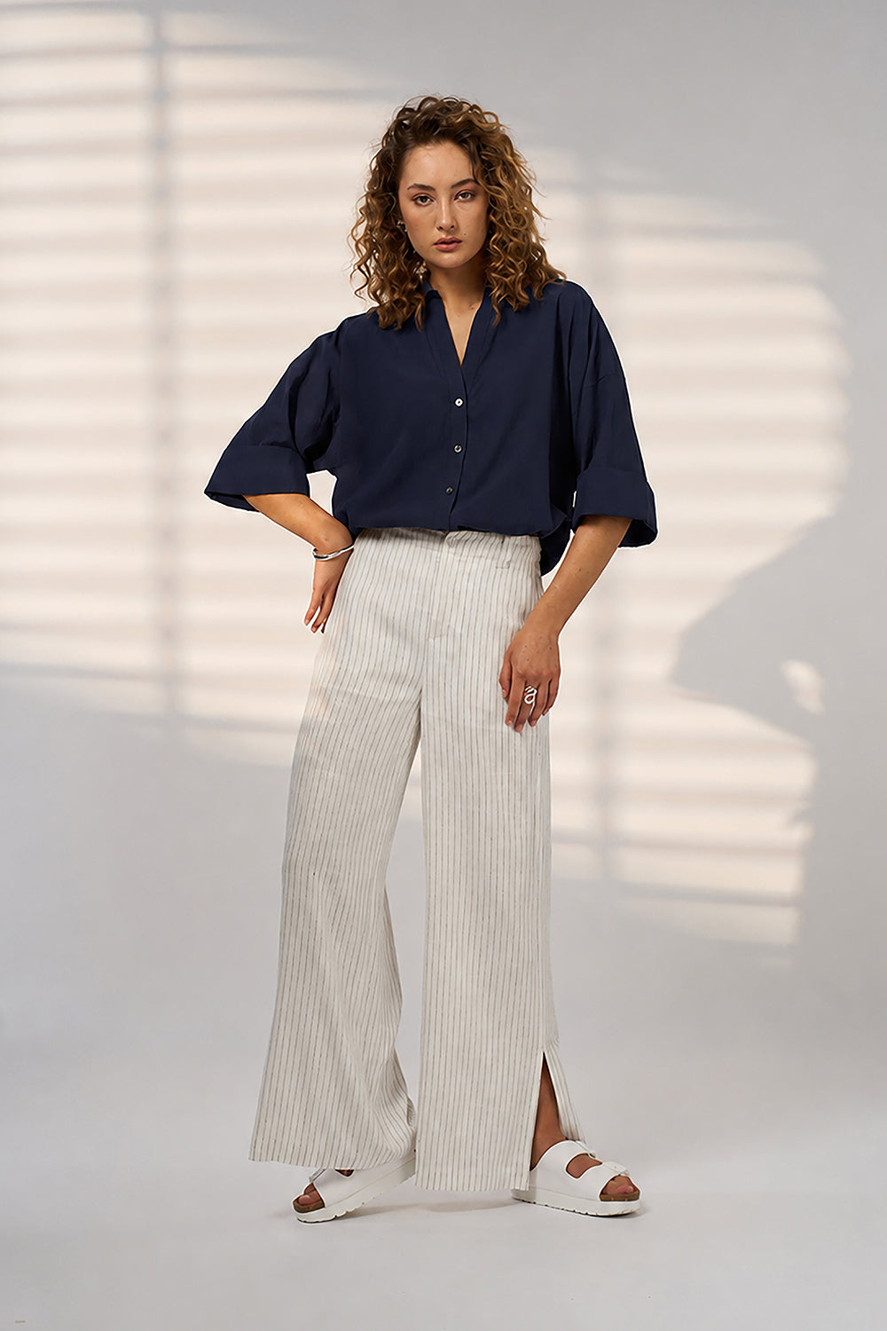 Madly Sweetly Horizon Pant Silk White