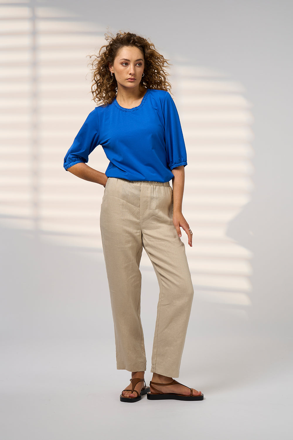 Madly Sweetly Esplanade Pant Stone