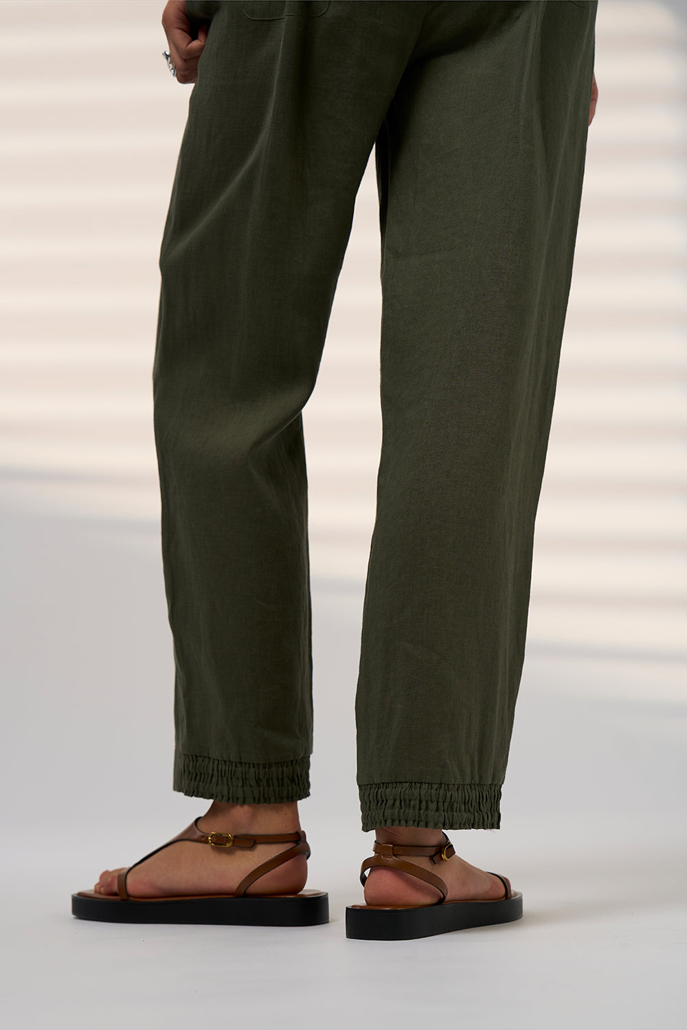 Madly Sweetly Esplanade Pant Dark Khaki