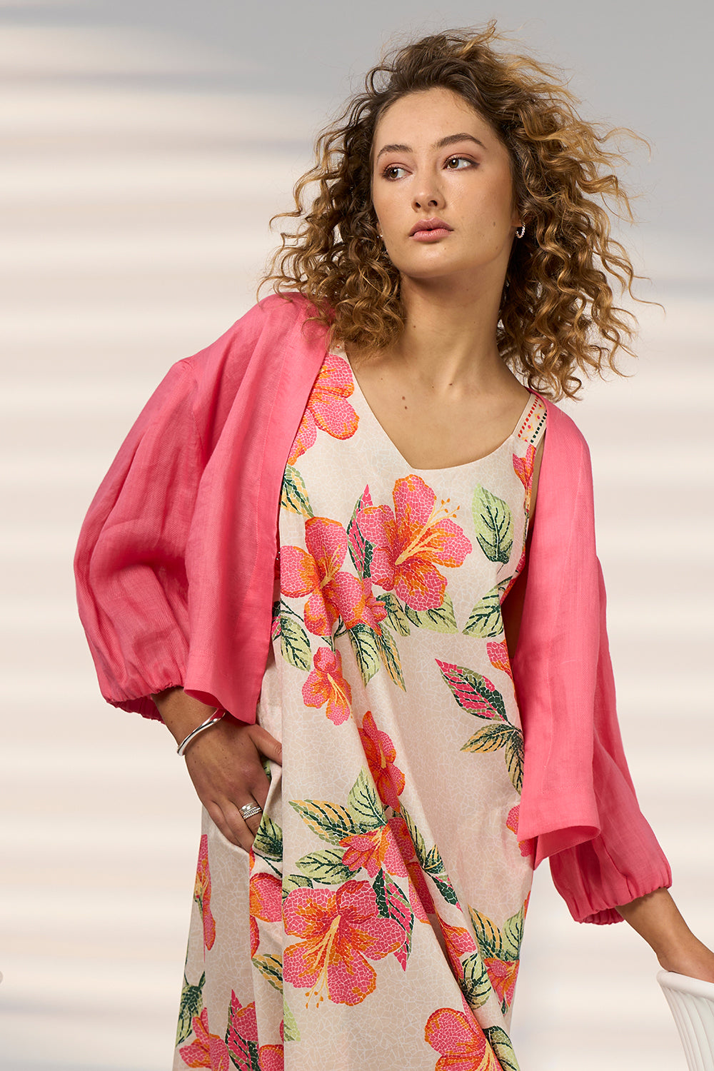 Madly Sweetly Lucid Jacket Pink Peony