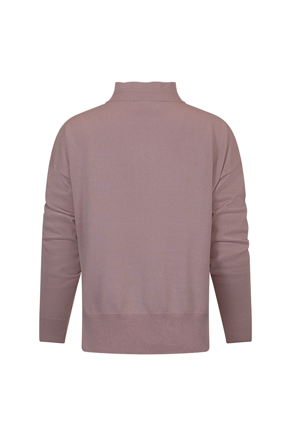 Madly Sweetly Everywear Drawstring Sweater - Dusky Pink