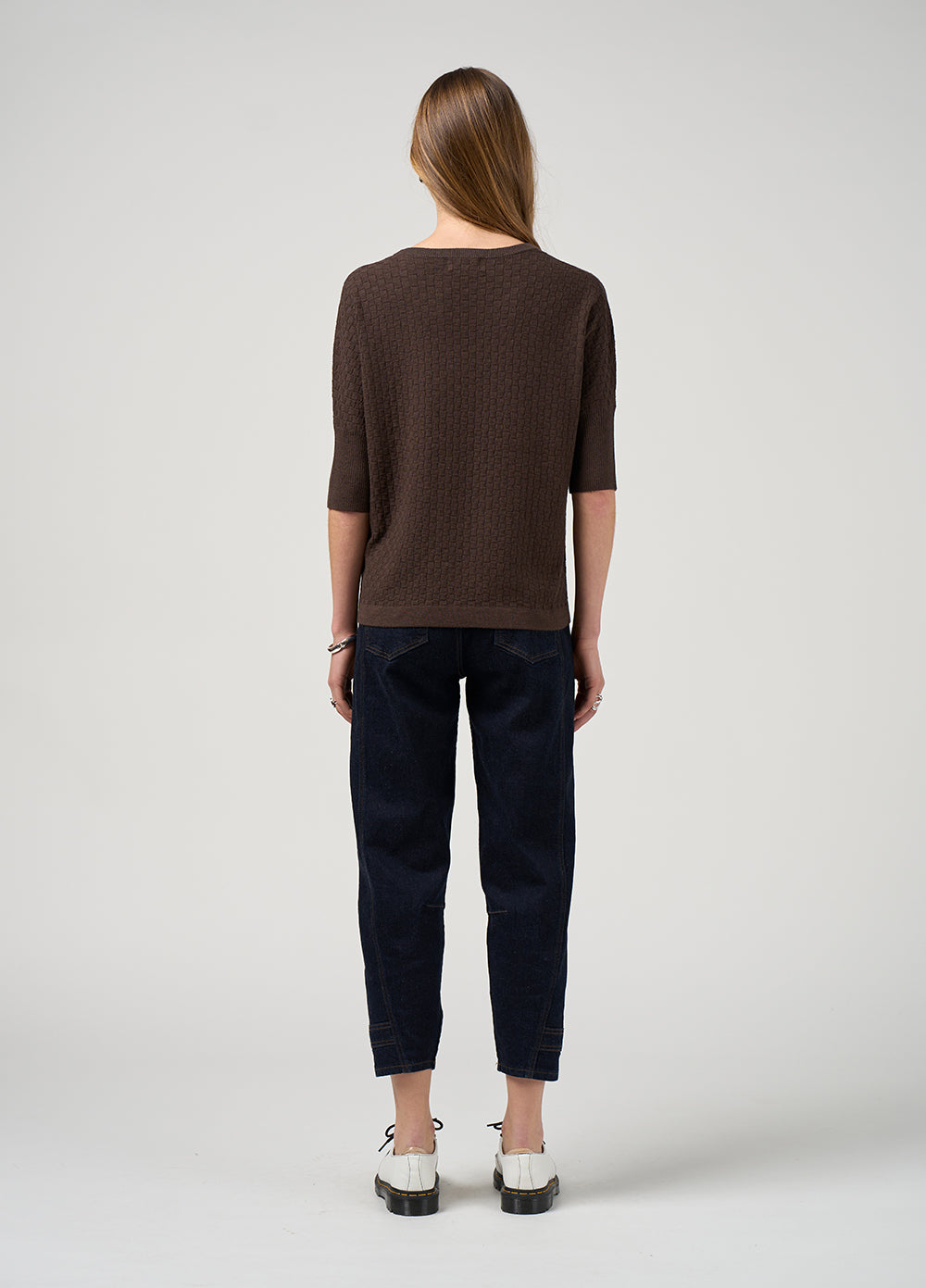Madly Sweetly Switchboard Tee Coffee