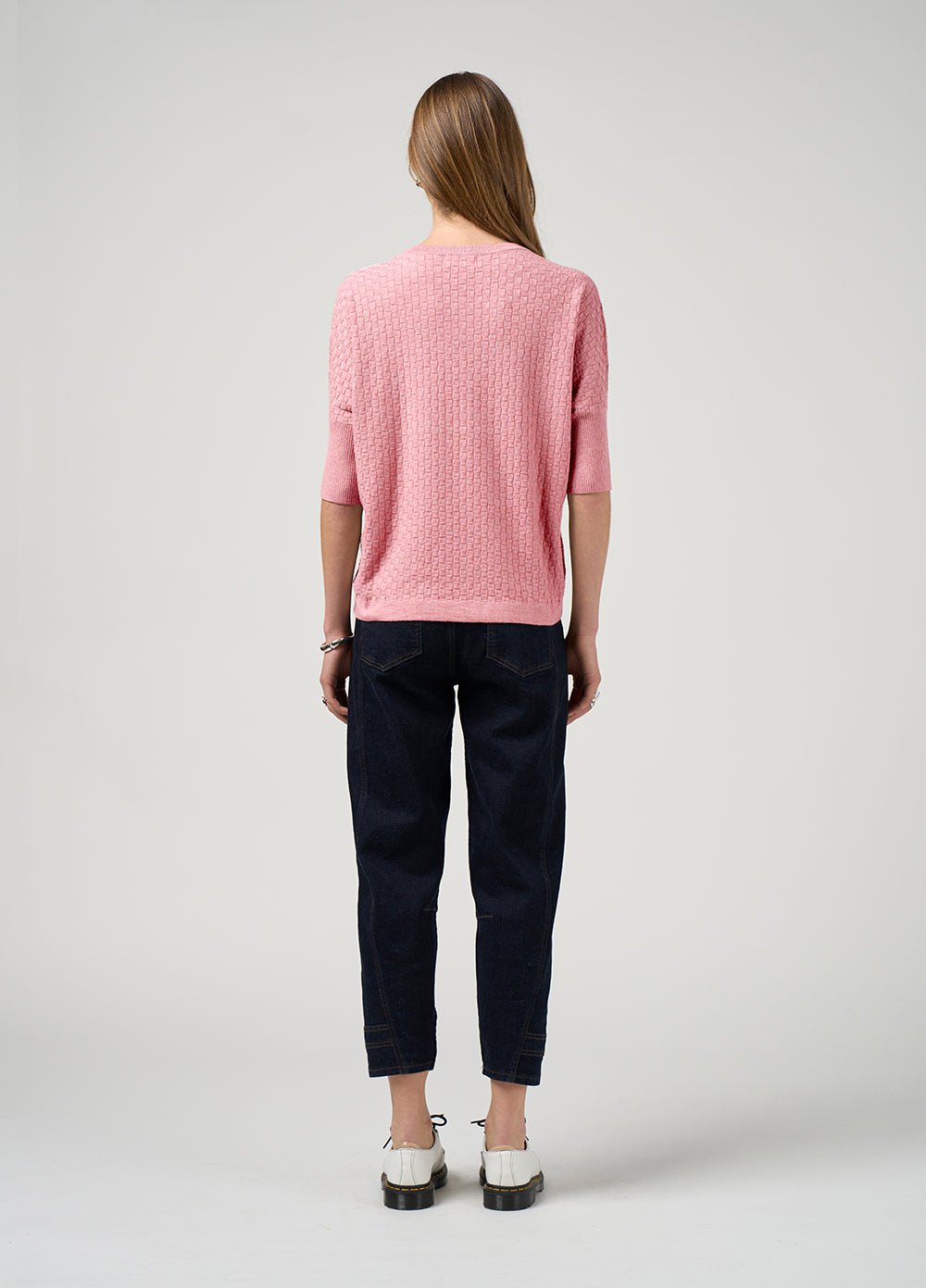 Madly Sweetly Switchboard Tee Rose