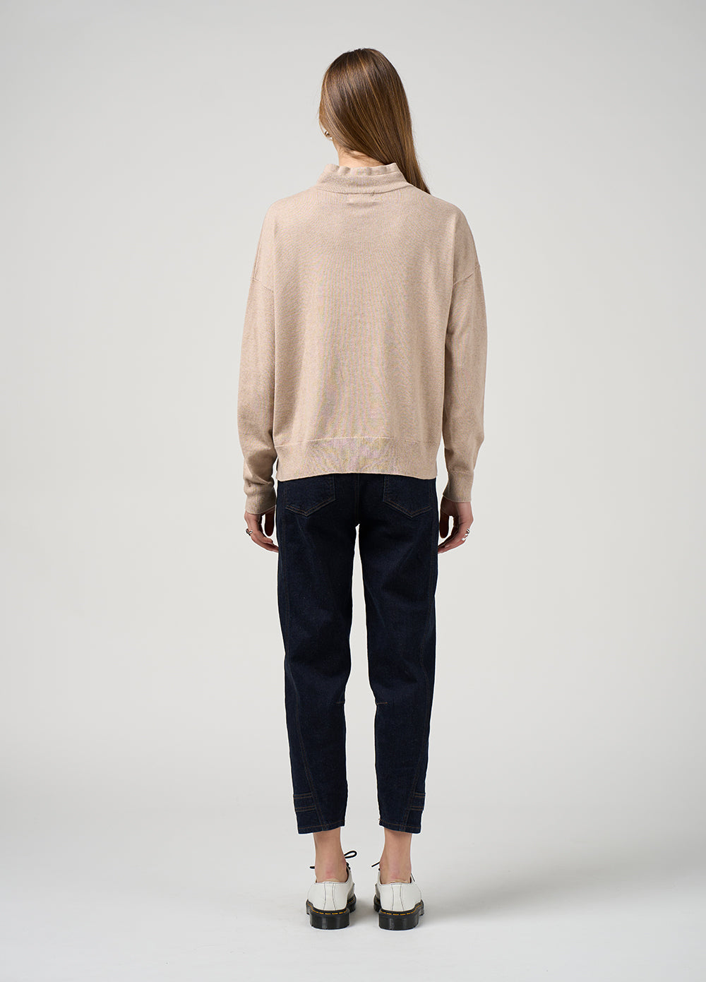 Madly Sweetly Circuit Sweater - Biscuit
