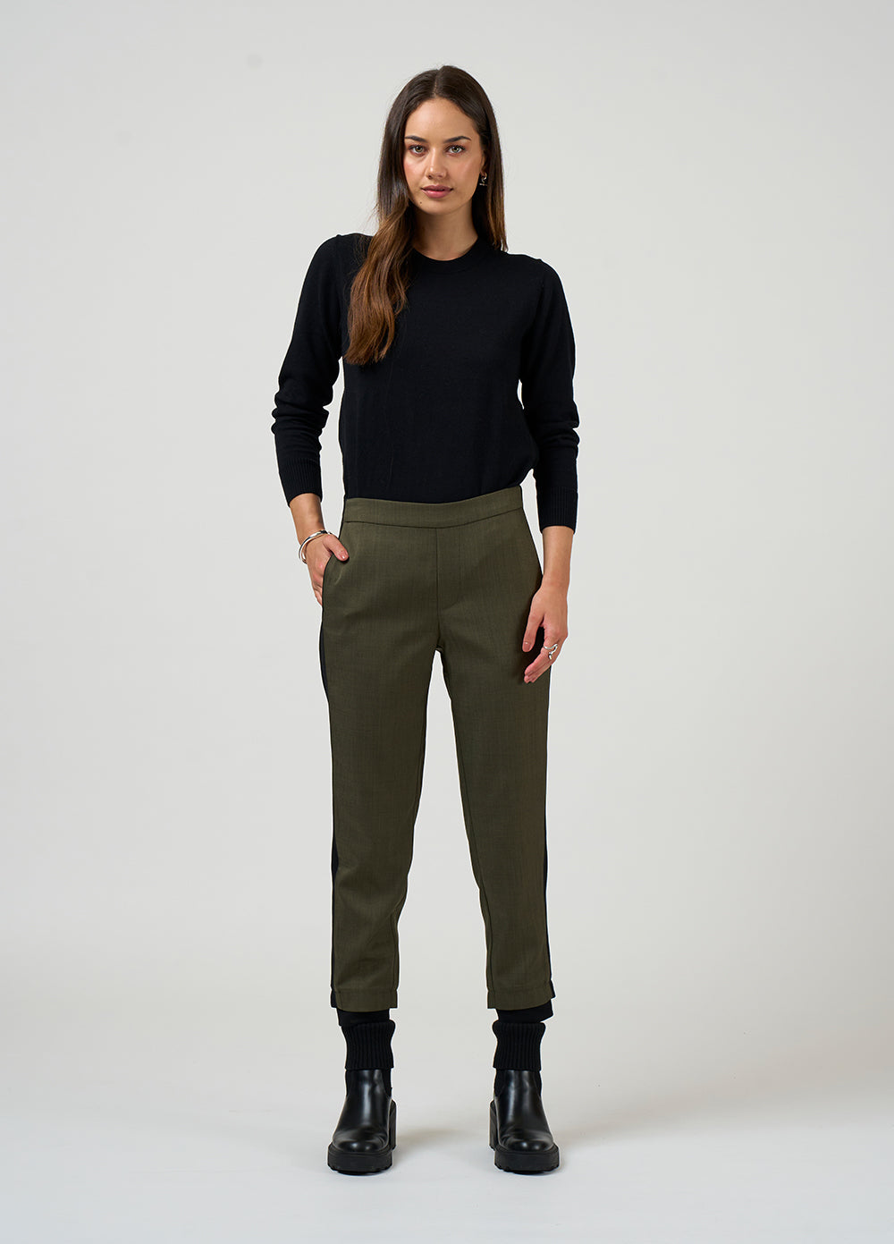 Madly Sweetly Tactical Jogger Khaki