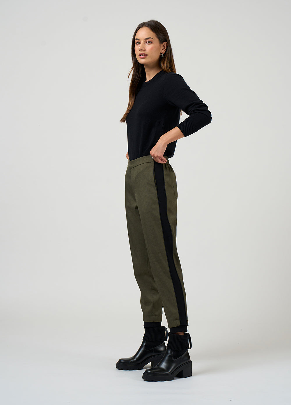 Madly Sweetly Tactical Jogger Khaki