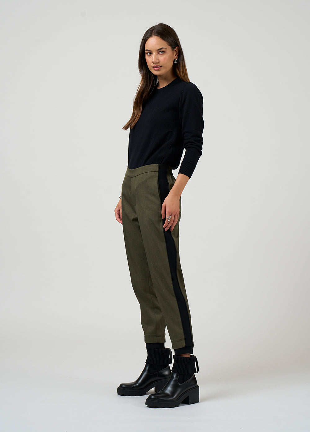 Madly Sweetly Tactical Jogger Khaki
