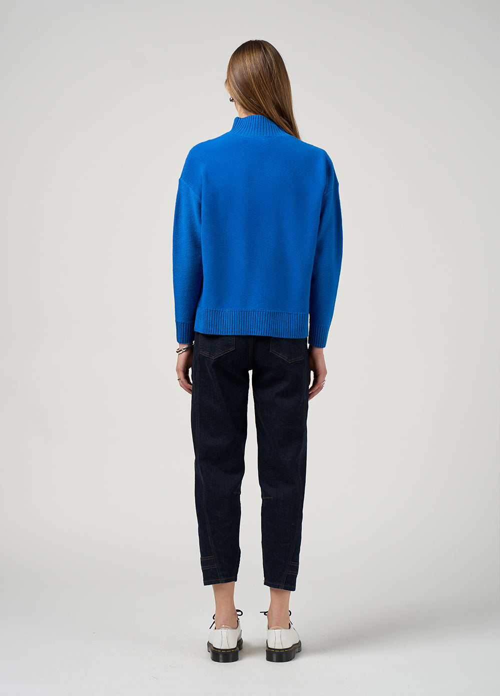 Madly Sweetly Dressage Sweater Cobalt