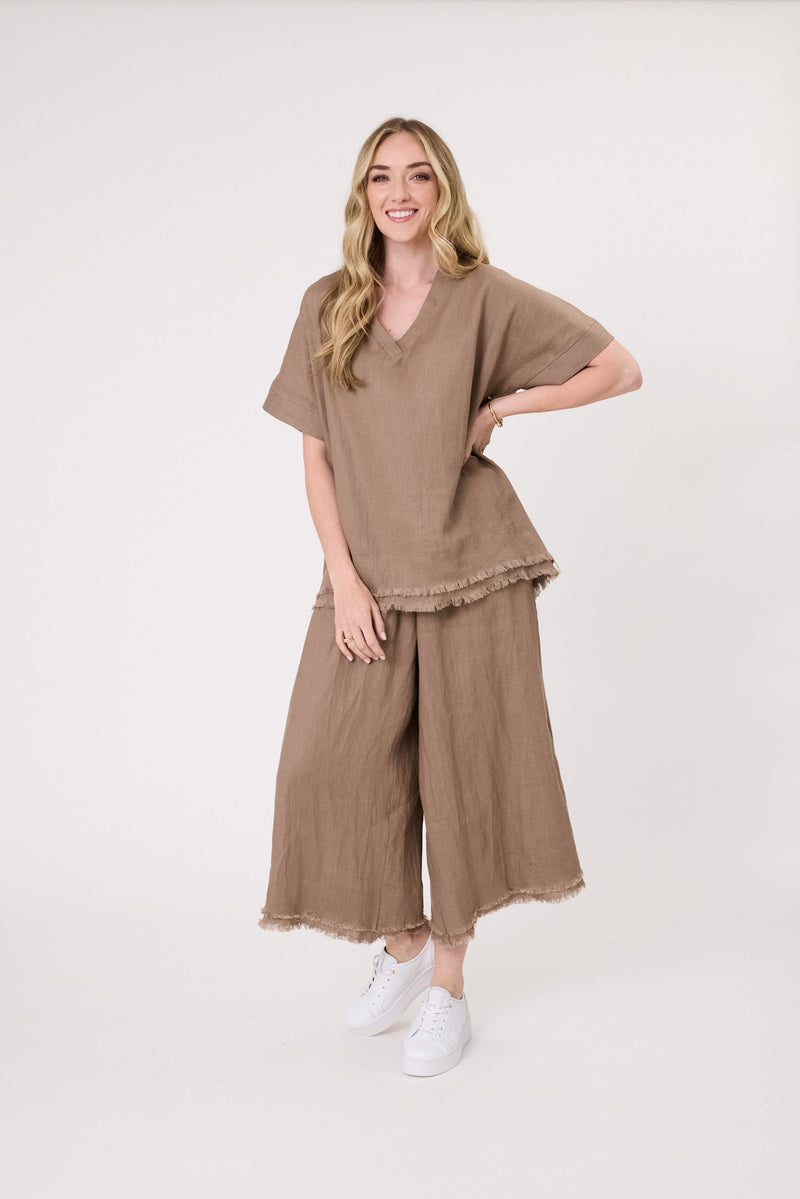 Lemon Tree Nicole Pant - Mocha