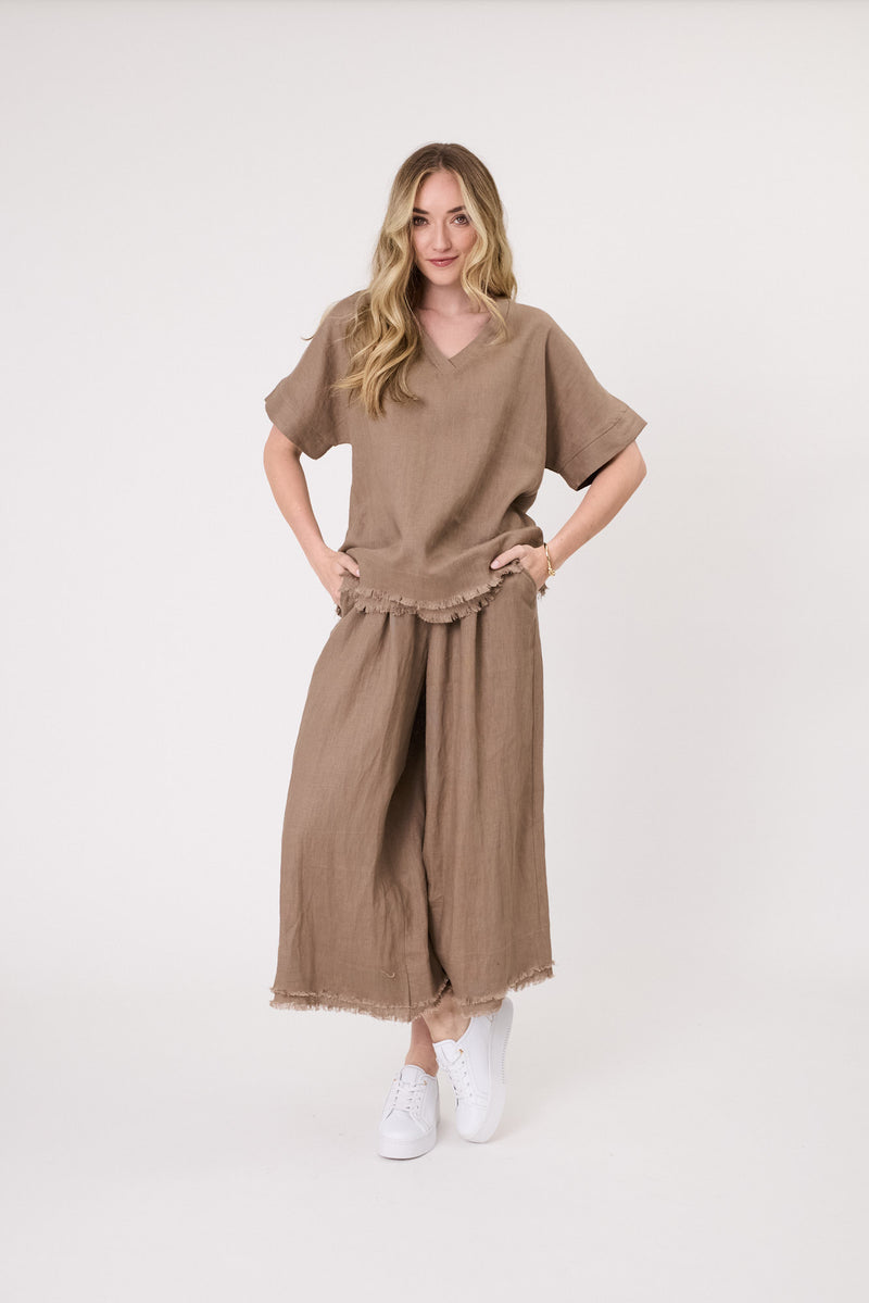 Lemon Tree Nicole Pant - Mocha