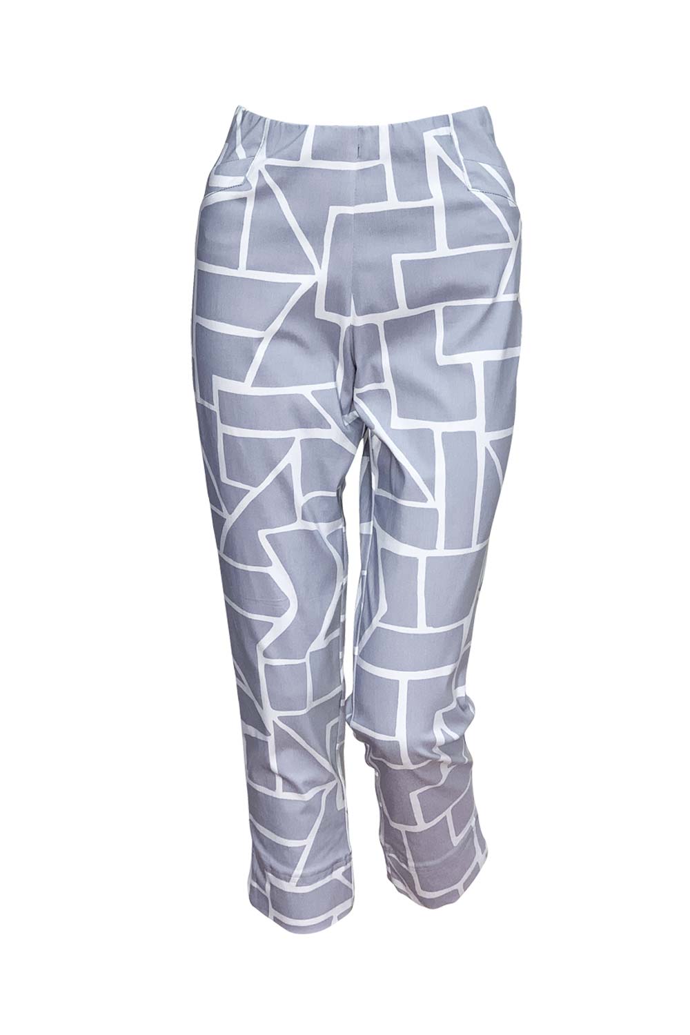 Bittermoon Capri Pant - Grey Puzzle