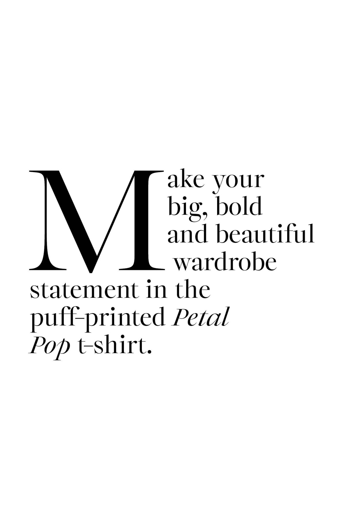 COOP Petal Pop T-Shirt White