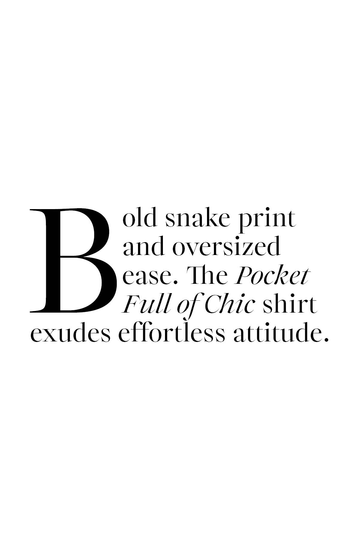 COOP Pocket Full Of Chic Shirt