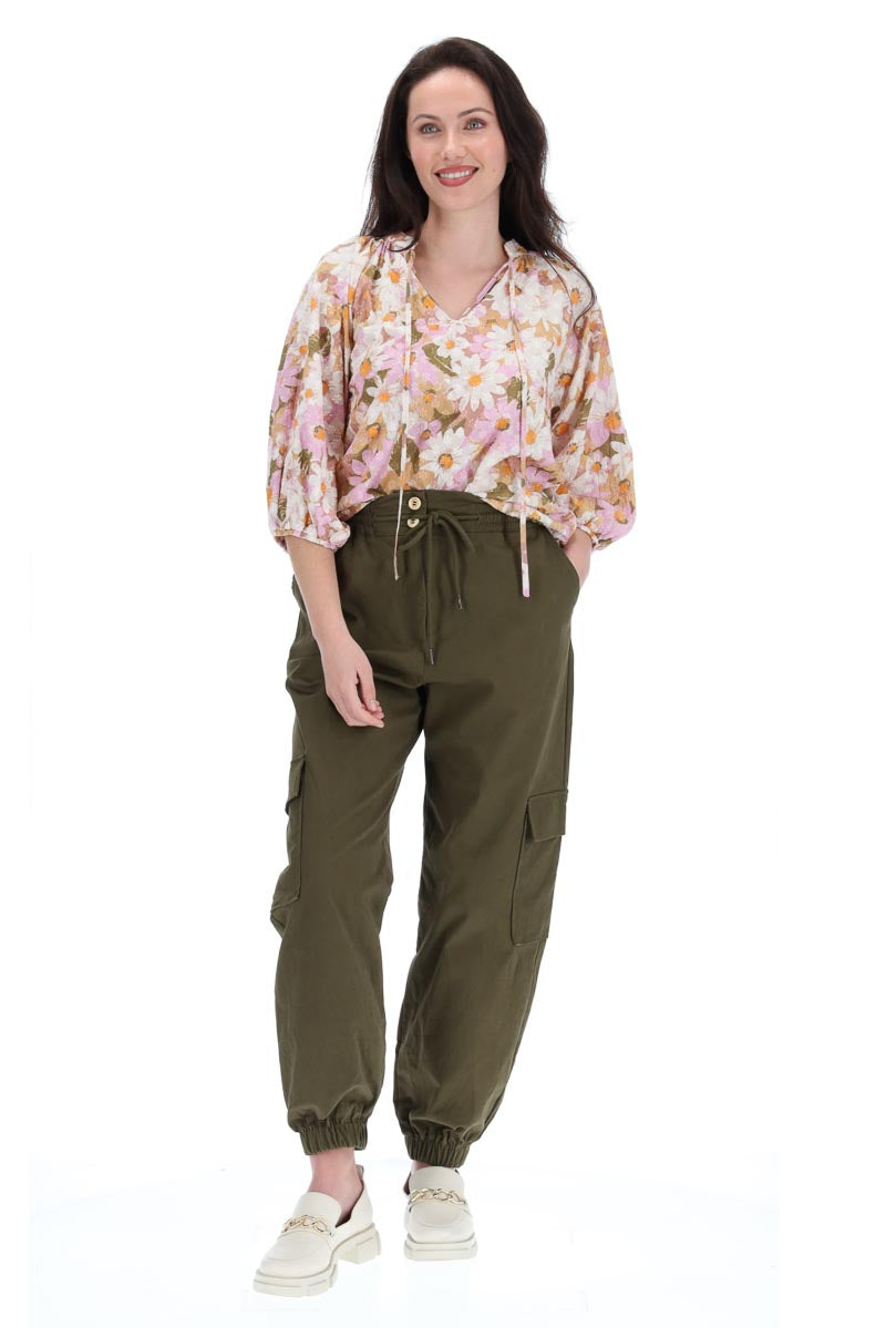 Charlo Quinn Floral Top