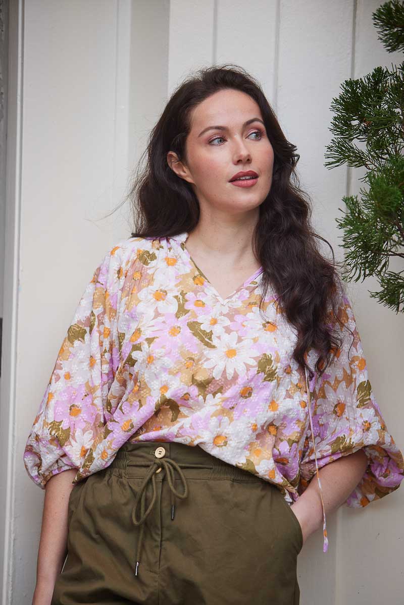 Charlo Quinn Floral Top