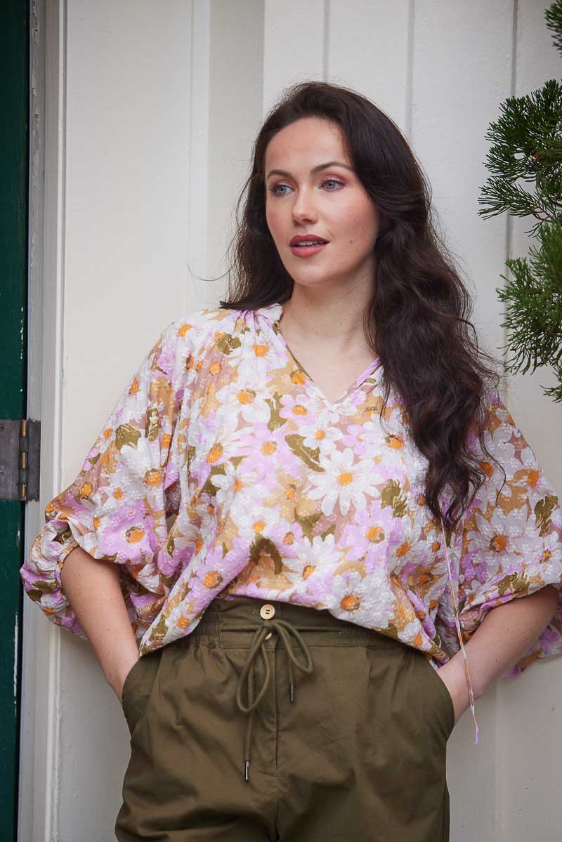 Charlo Quinn Floral Top