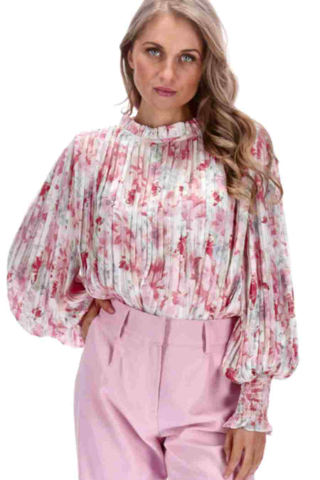 Augustine Merino Blend Cardi Kimono - Pink