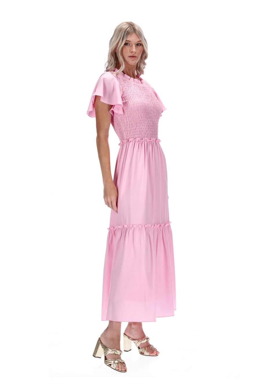 Augustine Lyla Dress - Baby Pink