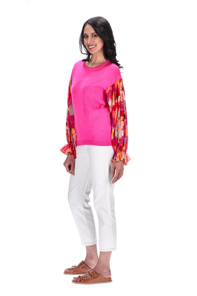 Augustine Nova Knit Top - Pink