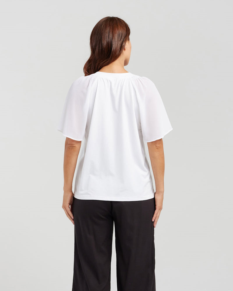 Seduce Jade Top - White