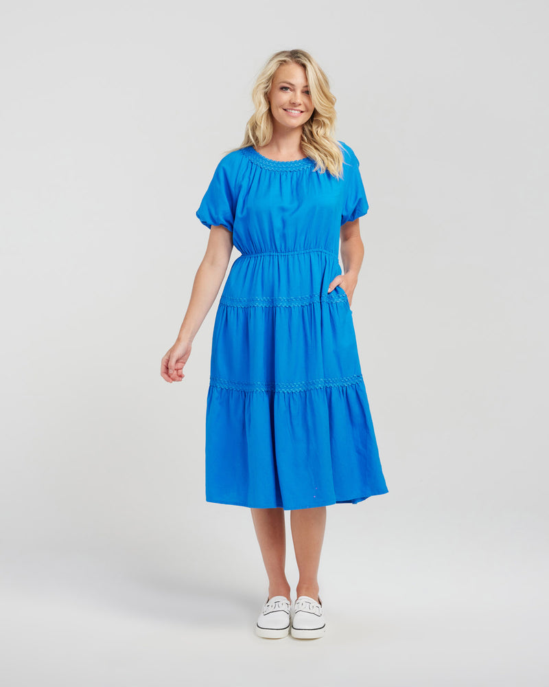 Seduce Jillian Dress - Blue