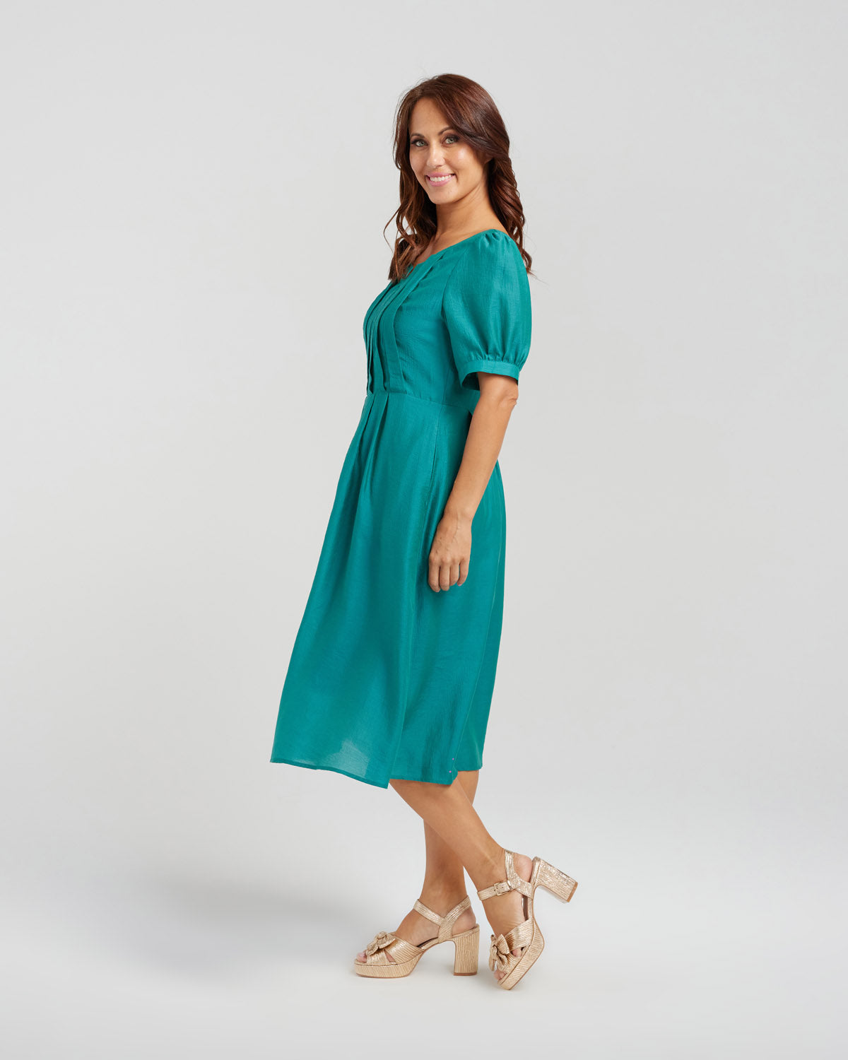 Seduce Julia Dress - Forest Green