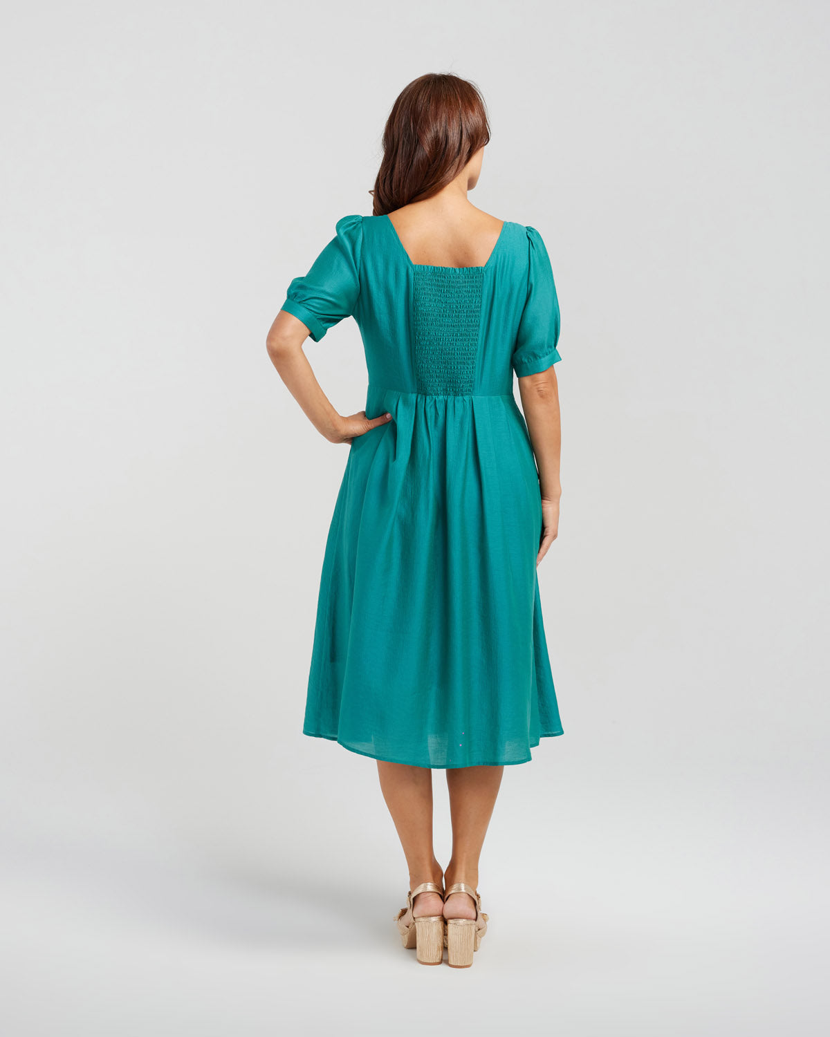 Seduce Julia Dress - Forest Green