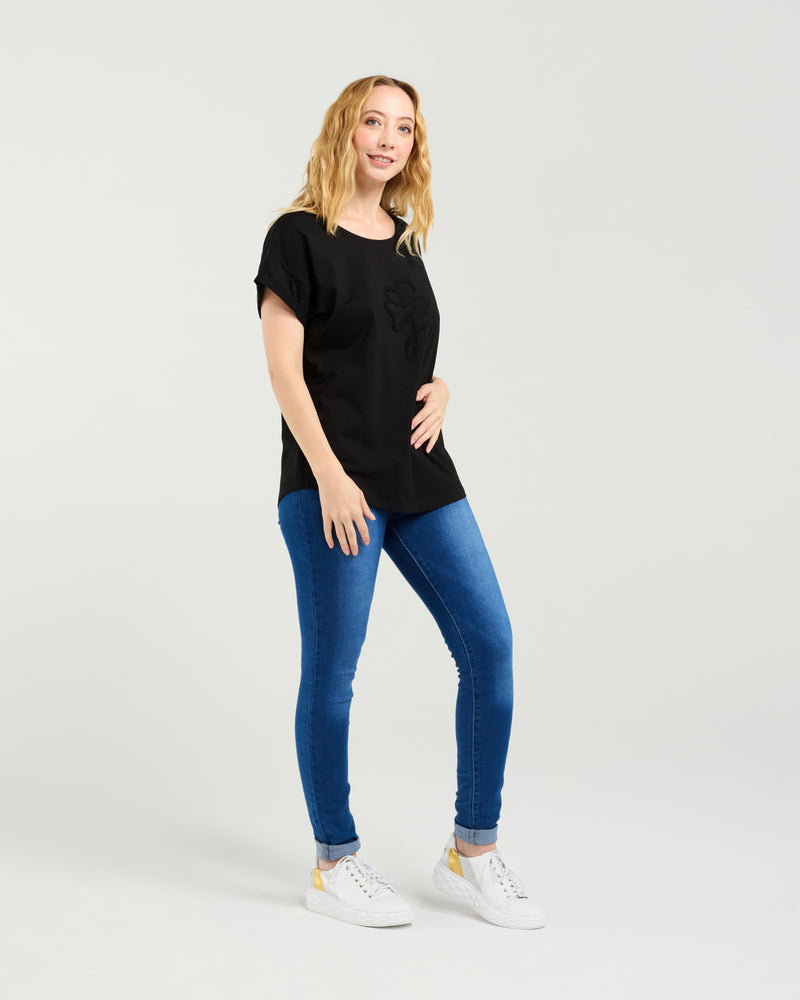 Seduce Lily Top - Black