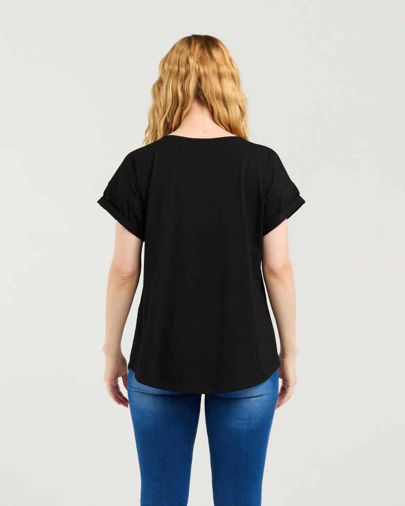 Seduce Lily Top - Black
