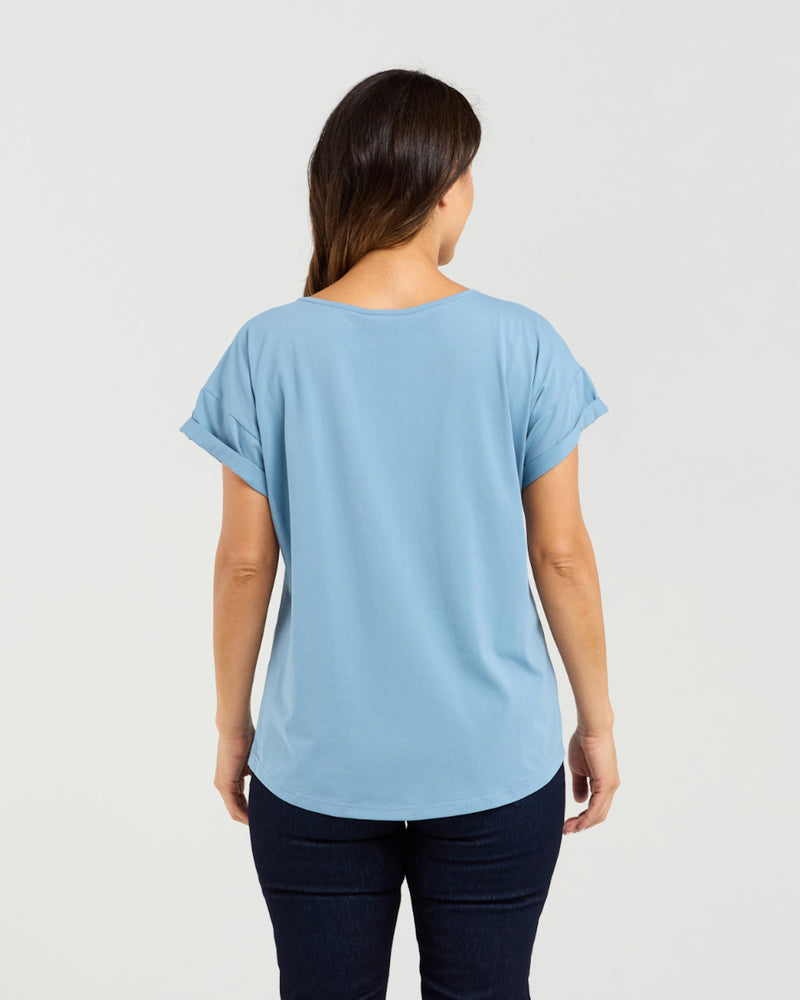 Seduce Lily Top - Blue