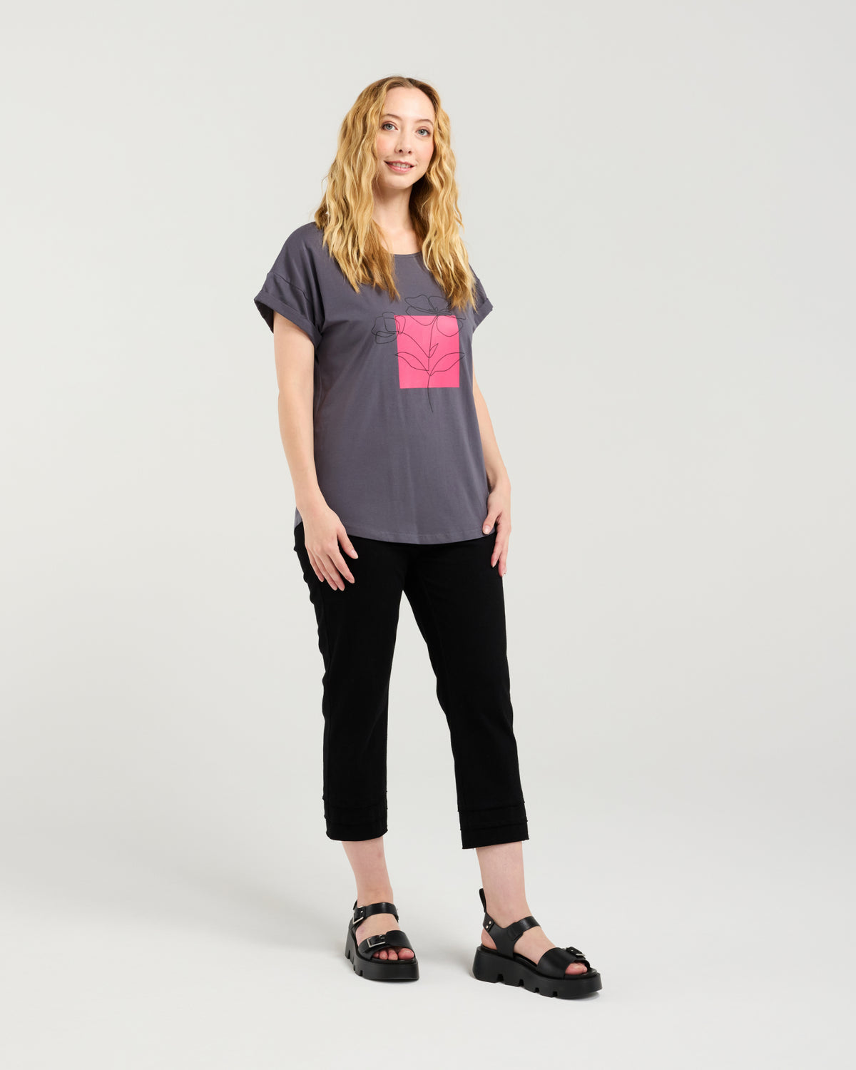 Seduce Lily Top - Grey