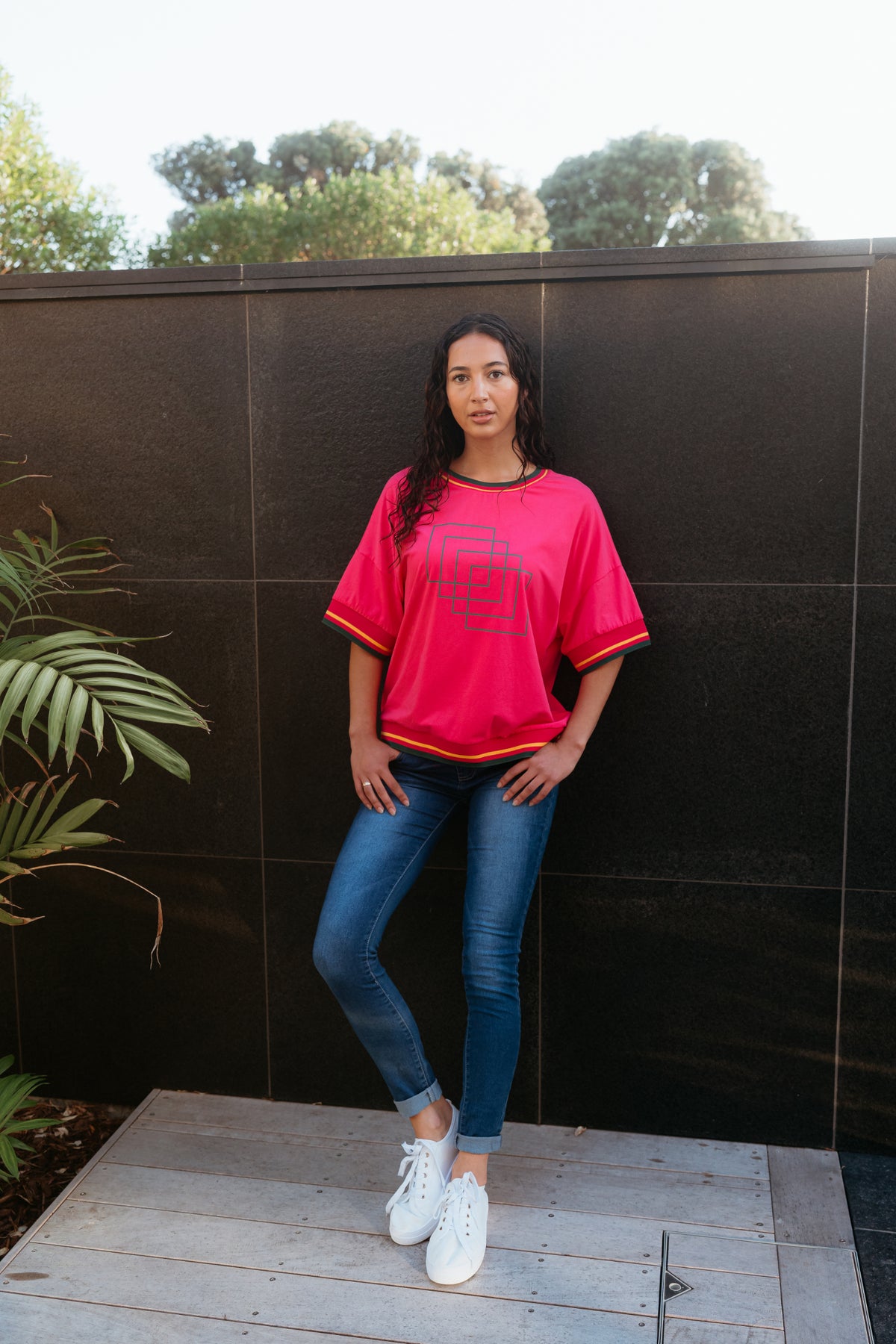 Seduce Gemma Top - Hot Pink