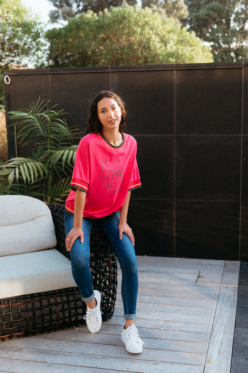 Seduce Gemma Top - Hot Pink