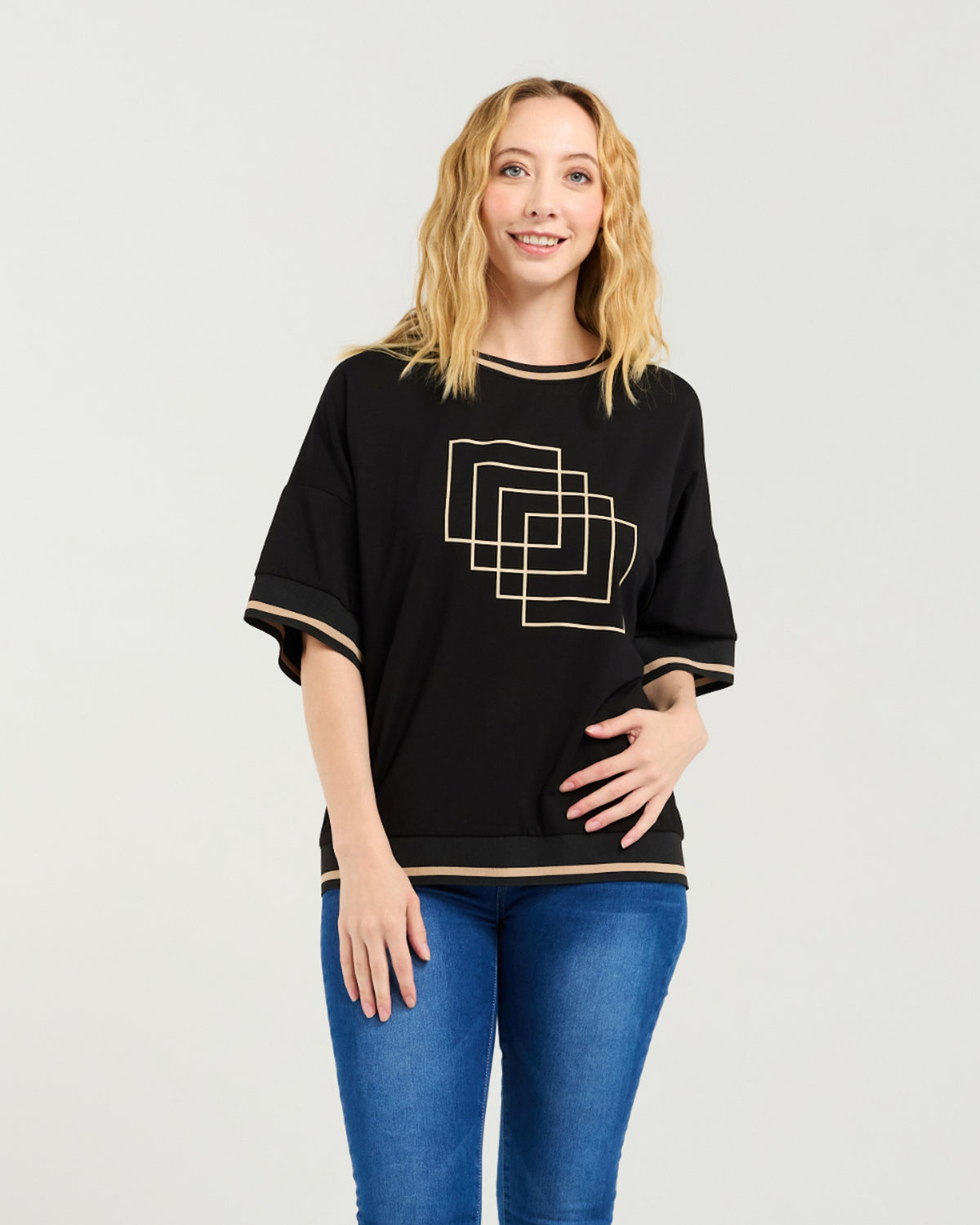 Seduce Gemma Top - Black