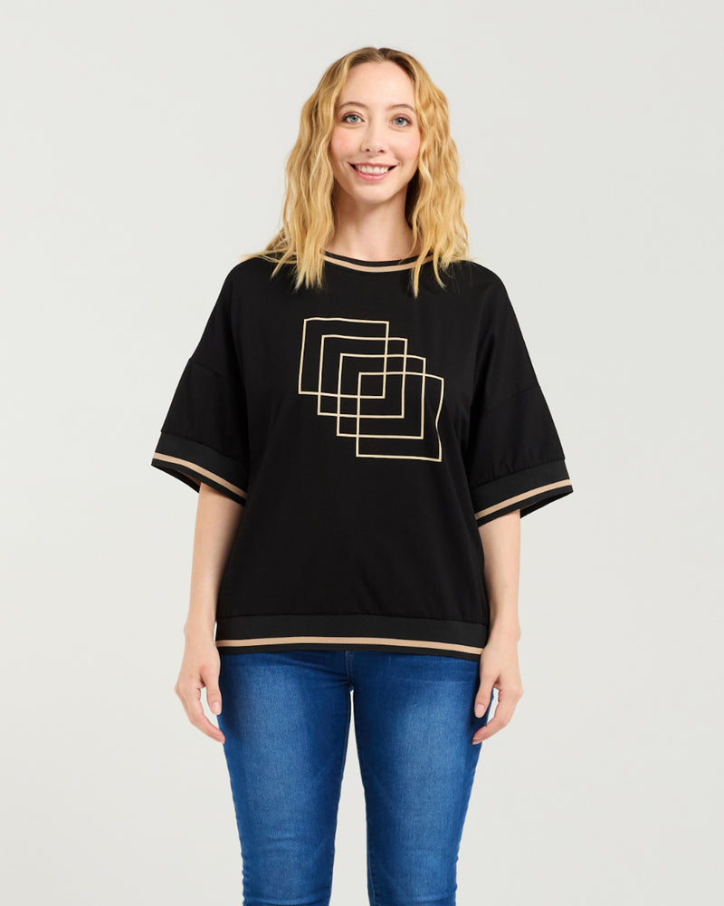 Seduce Gemma Top - Black