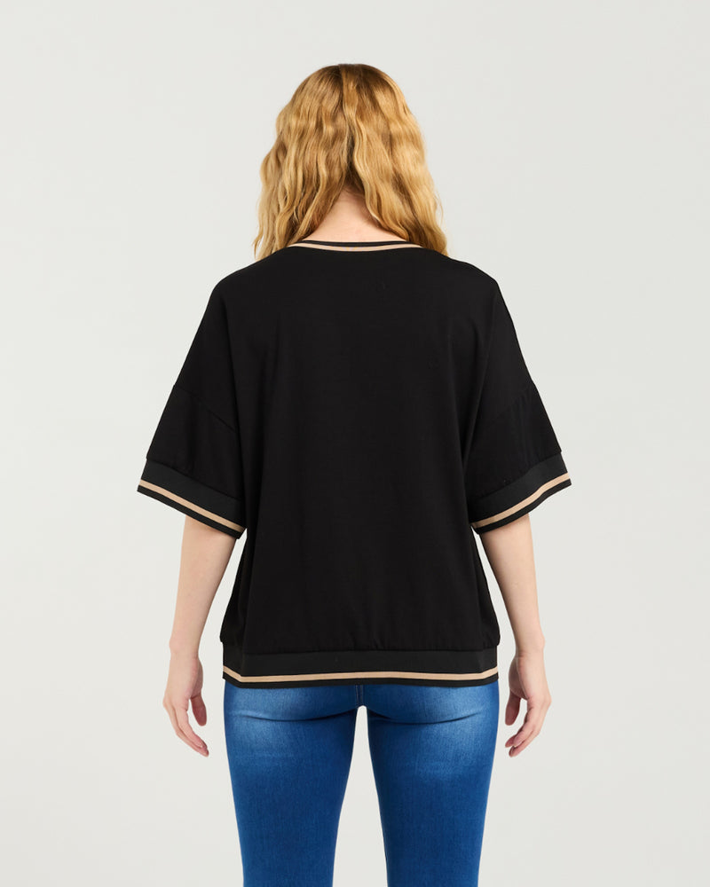 Seduce Gemma Top - Black