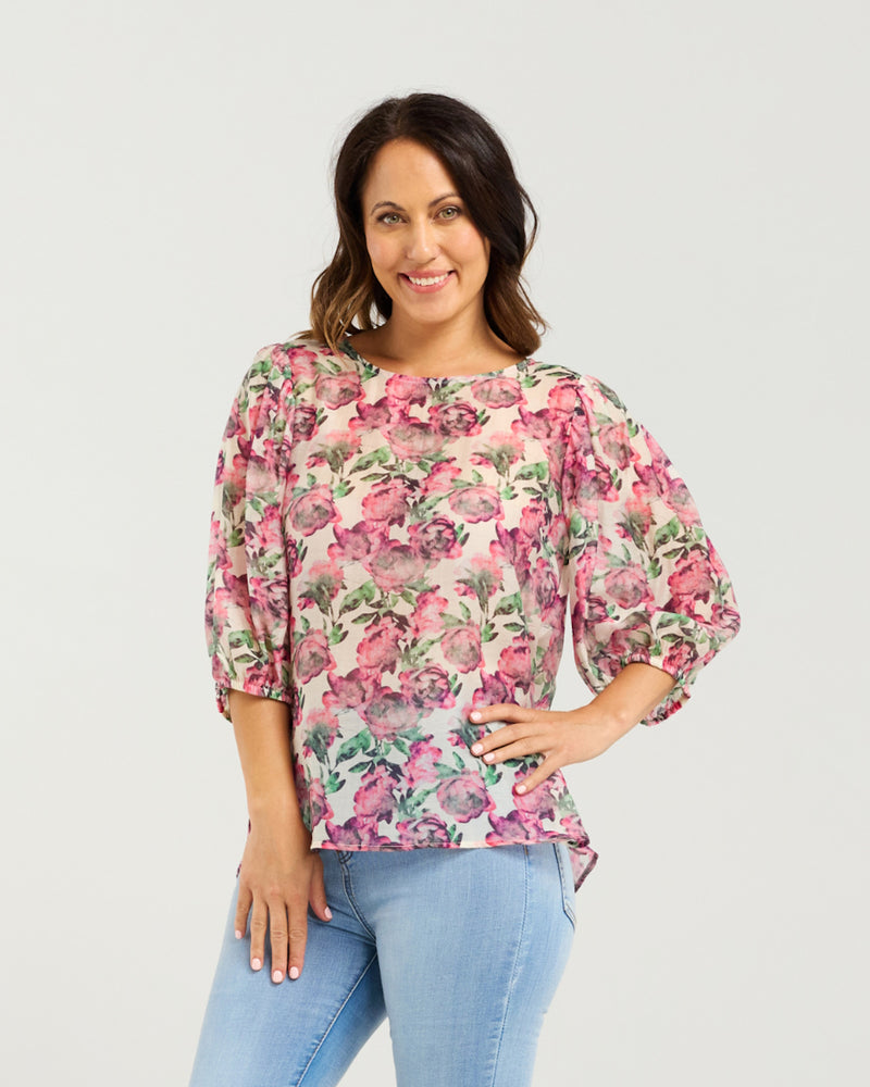 Seduce Ariel Top - Rose Garden