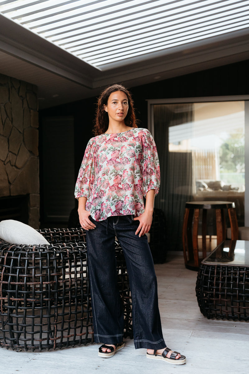 Seduce Ariel Top - Rose Garden