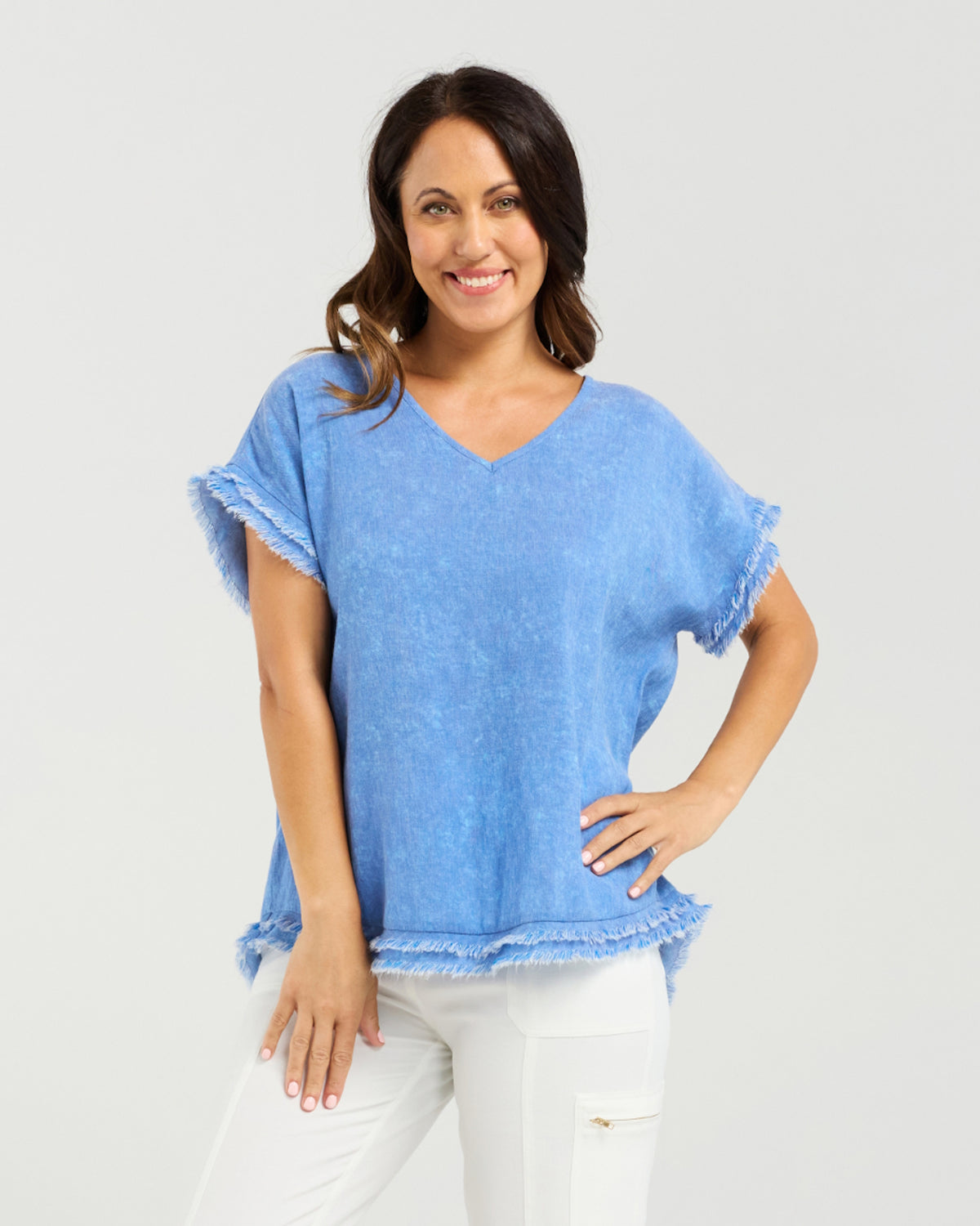 Seduce Lilah Top - Blue