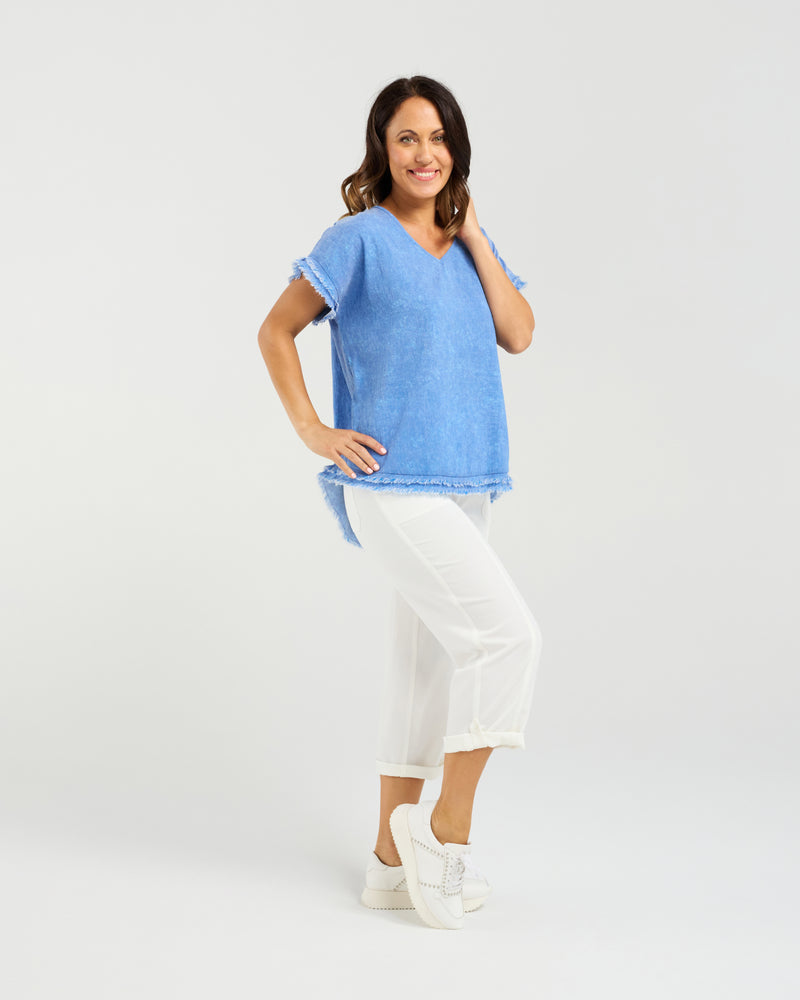 Seduce Lilah Top - Blue